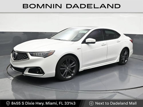 2020 Acura TLX A-SPEC w/Red Leather