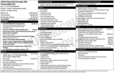 2024 Chevrolet Corvette Z06 3LZ