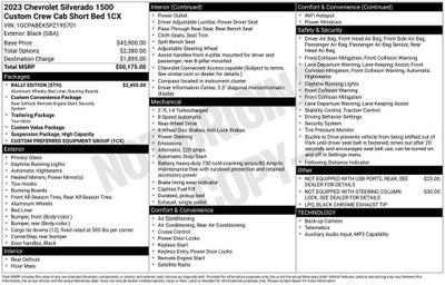 2023 Chevrolet Silverado 1500 Custom