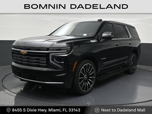 2025 Chevrolet Tahoe High Country