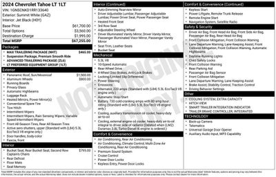 2024 Chevrolet Tahoe LT