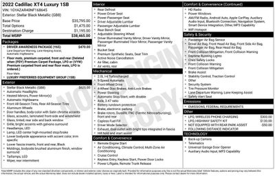 2022 Cadillac XT4 Luxury