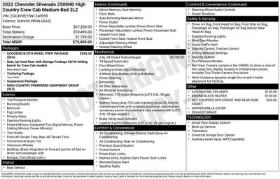 2022 Chevrolet Silverado 2500 HD High Country
