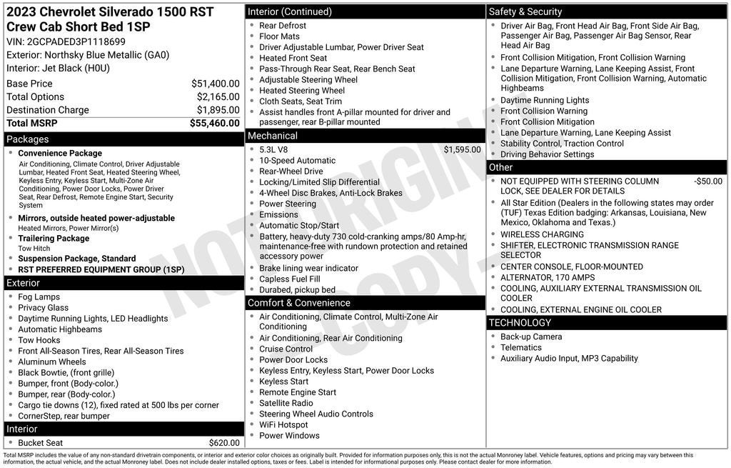 2023 Chevrolet Silverado 1500 RST