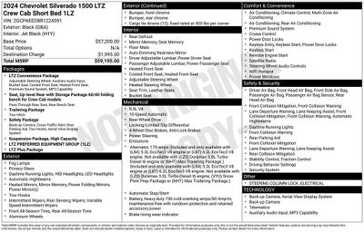 2024 Chevrolet Silverado 1500 LTZ