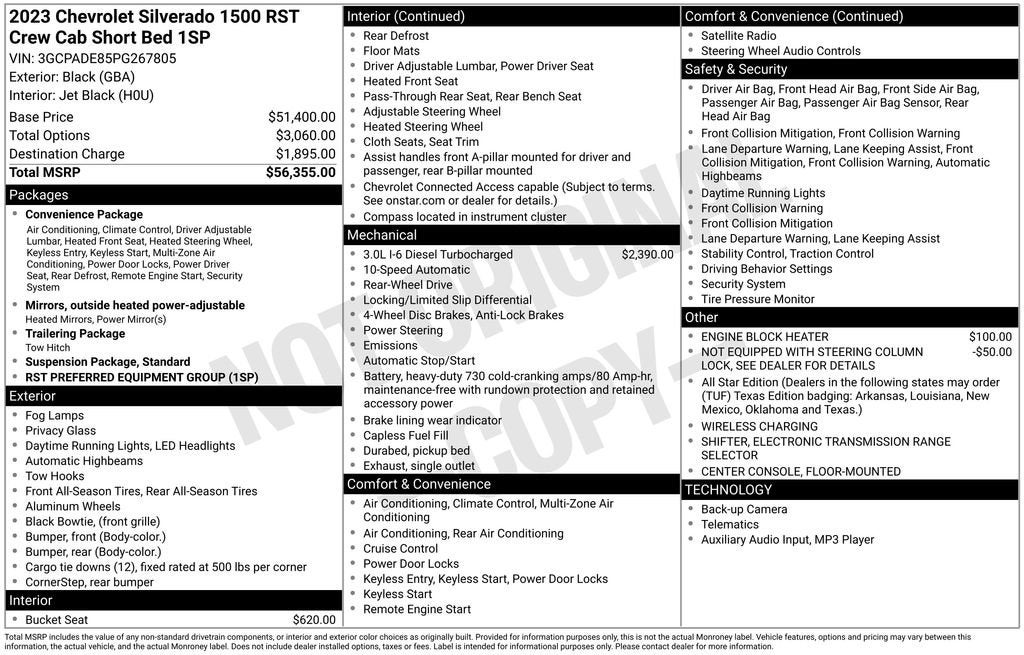 2023 Chevrolet Silverado 1500 RST
