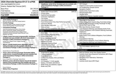 2026 Chevrolet Equinox EV LT
