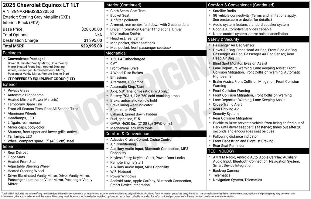 2025 Chevrolet Equinox LT