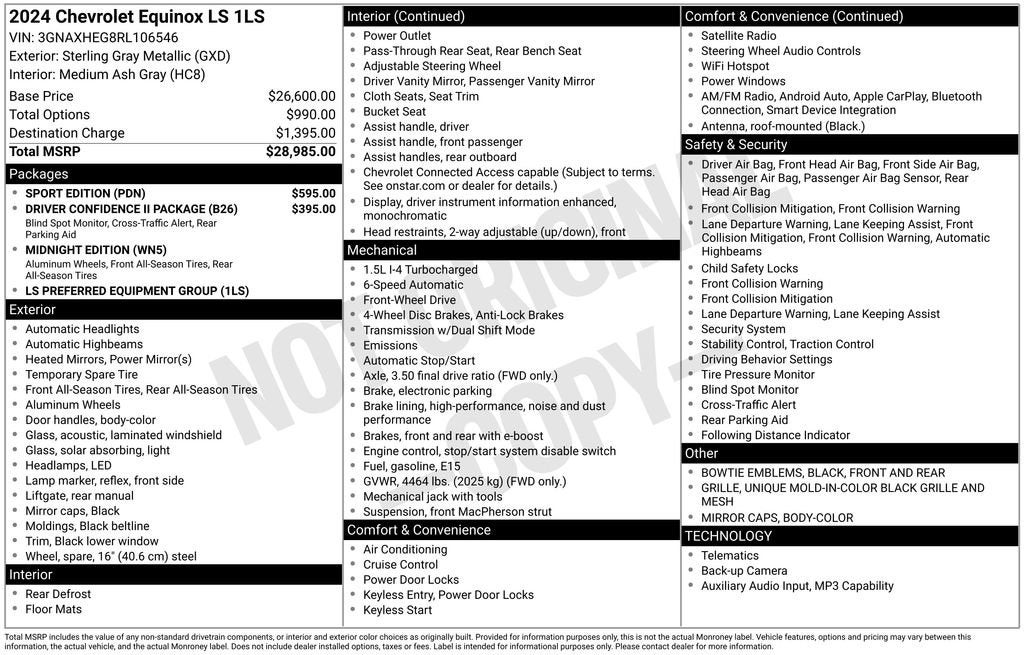 2024 Chevrolet Equinox LS