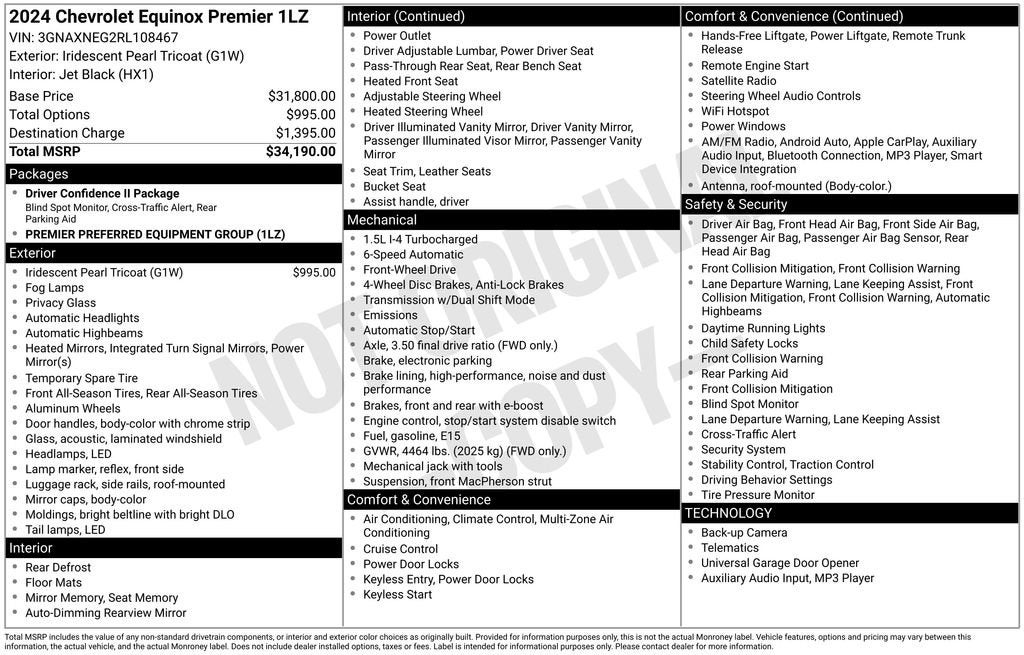 2024 Chevrolet Equinox Premier