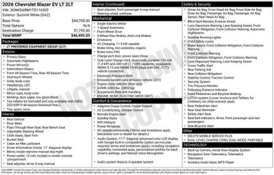 2026 Chevrolet Blazer EV LT