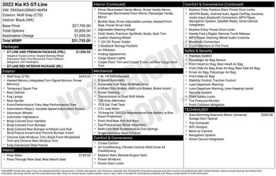 2022 Kia K5 GT-Line