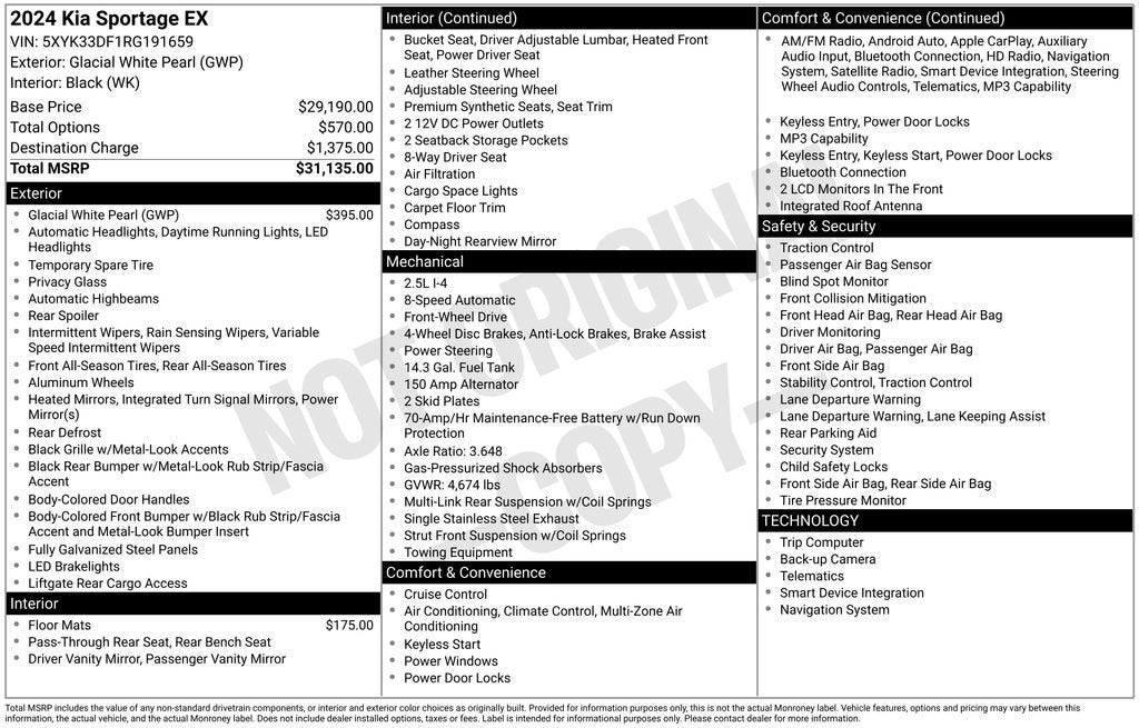 2024 Kia Sportage EX