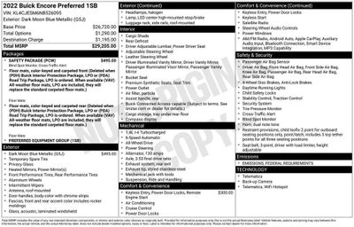 2022 Buick Encore Preferred