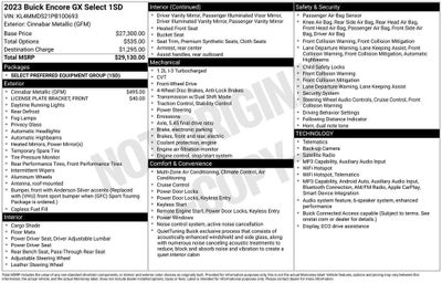 2023 Buick Encore GX Select