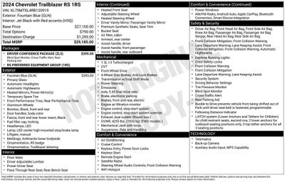2024 Chevrolet Trailblazer RS