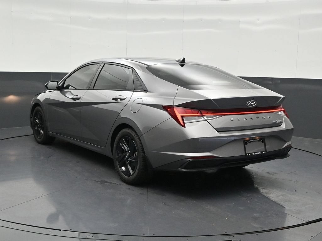 2023 Hyundai Elantra Hybrid Blue