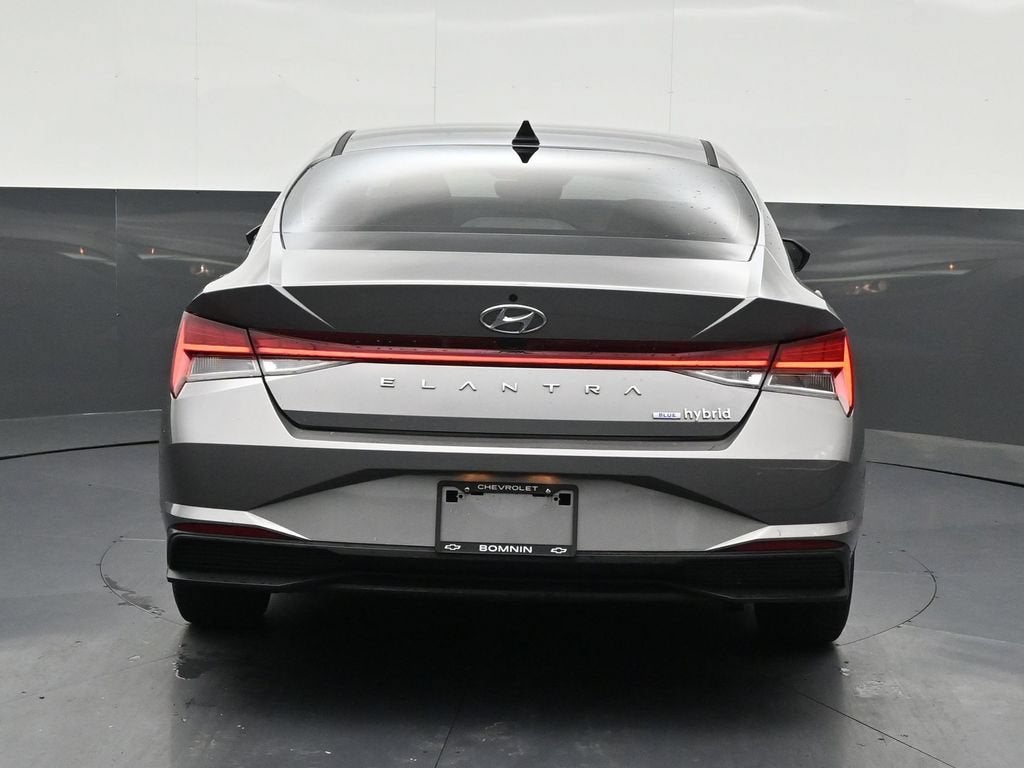2023 Hyundai Elantra Hybrid Blue