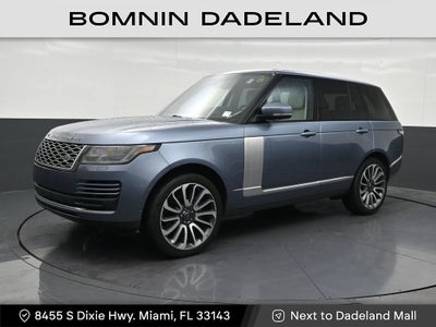 2018 Land Rover Range Rover 4DR SUV V8 SC SWB