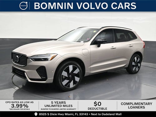 2025 Volvo XC60 Plug-In Hybrid Plus, T8 AWD Electric/Gasoline, Dark