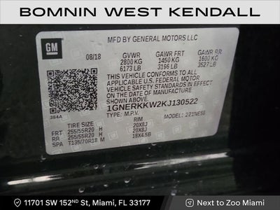 2019 Chevrolet Traverse Premier