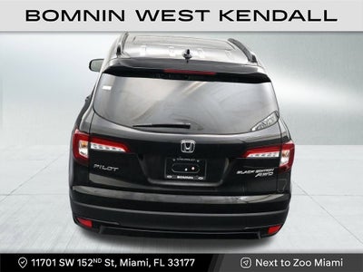 2022 Honda Pilot Black Edition