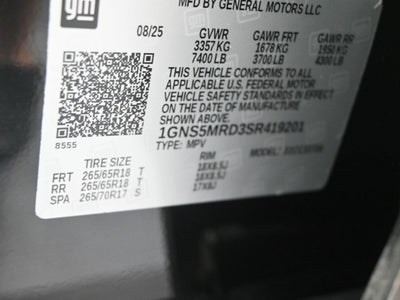 2025 Chevrolet Tahoe LS