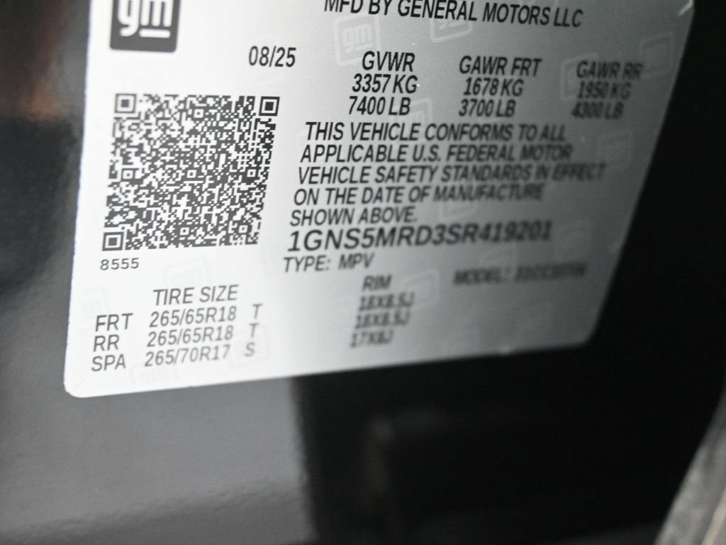 2025 Chevrolet Tahoe LS