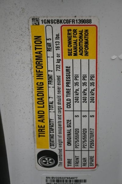 2015 Chevrolet Tahoe LT