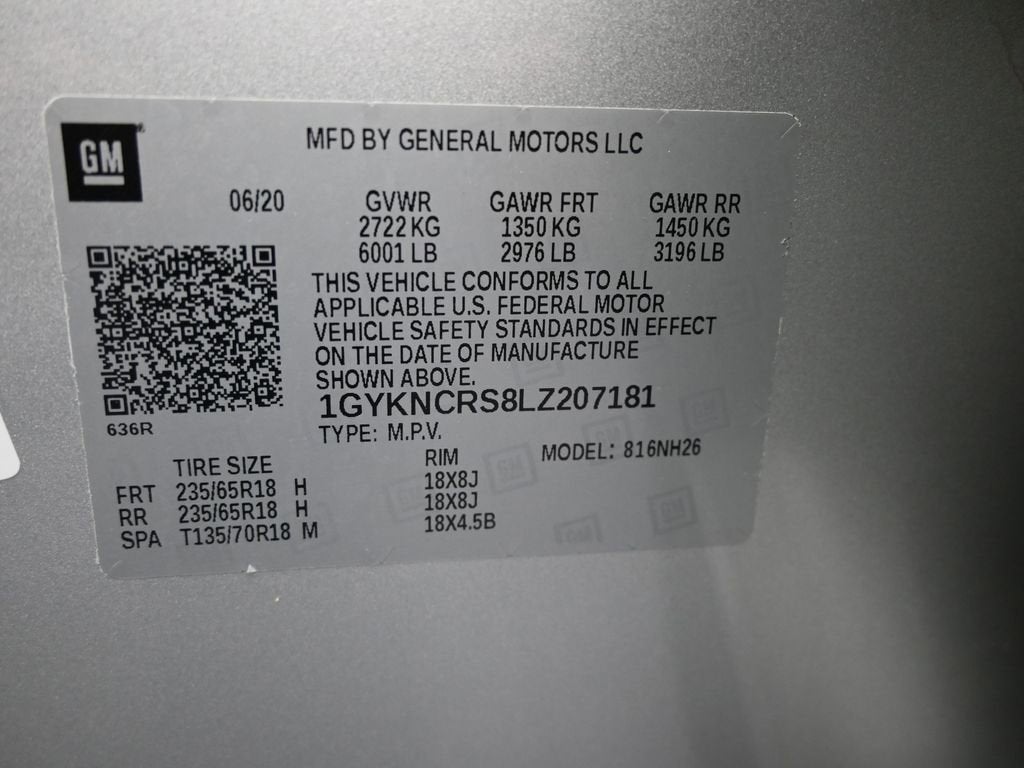 2020 Cadillac XT5 Premium Luxury