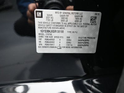 2016 Cadillac Escalade Luxury Collection