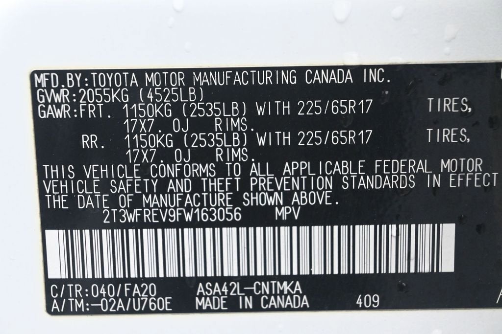 2015 Toyota RAV4 XLE