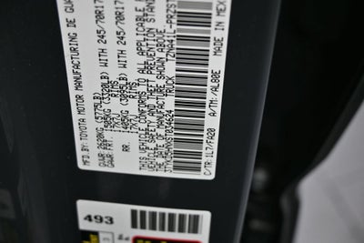2025 Toyota Tacoma SR
