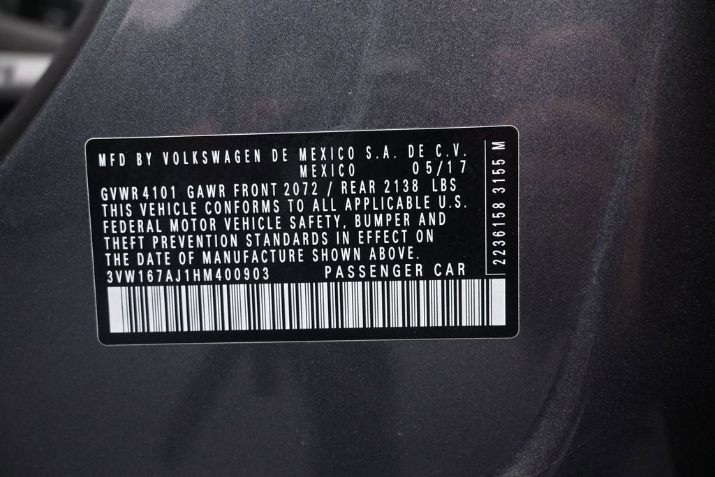 2017 Volkswagen Jetta 1.4T S