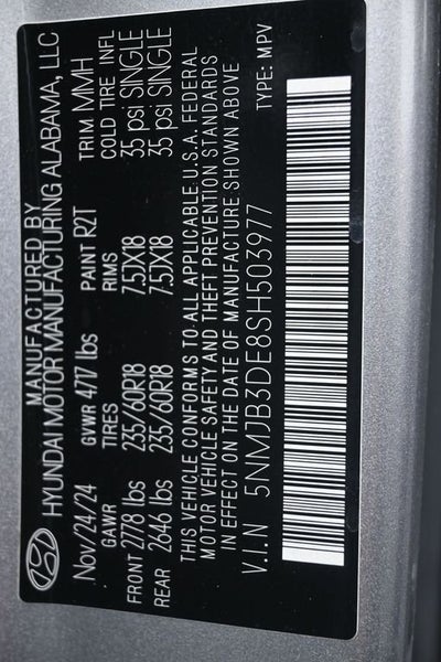 2025 Hyundai Tucson SEL