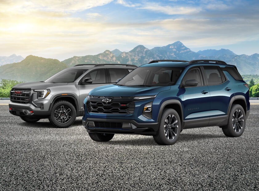 Chevy Equinox vs. GMC Terrain