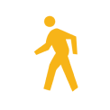 Pedestrian Ahead Indicator