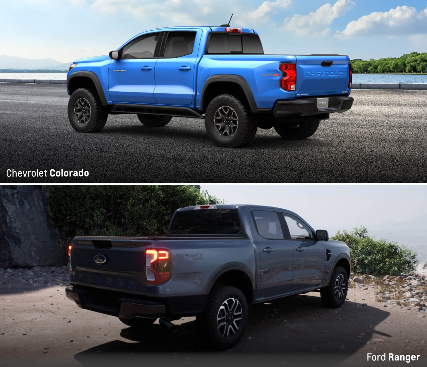 Chevy Colorado vs. Ford Ranger: Bed Size & Features