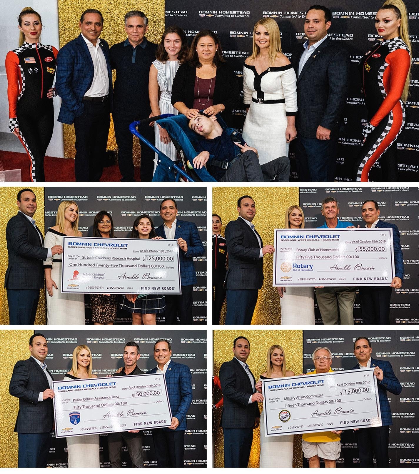 Bomnin Chevrolet West Kendall event collage